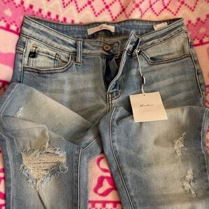 KanCan Light Blue Distressed Skinny Jeans